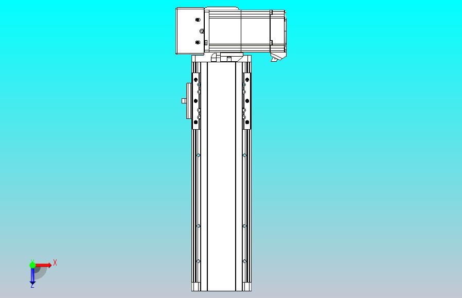 皮带直线轴半封闭可选导轨TPA-HNB-85D-90-L150-RU-Y-P20-N3