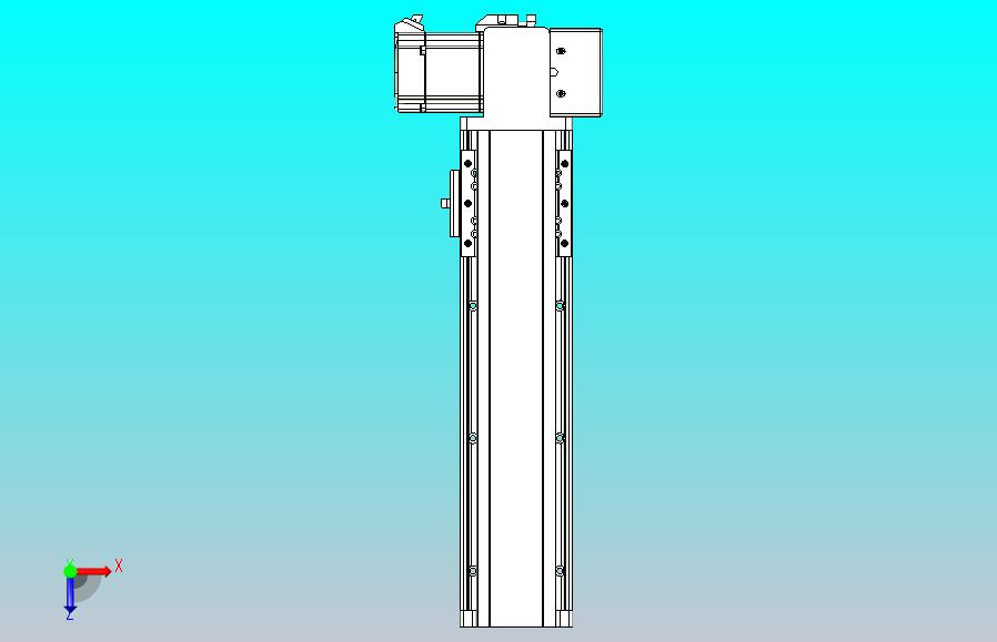皮带直线轴半封闭可选导轨TPA-HNB-85D-90-L200-LP-C-P20-N3