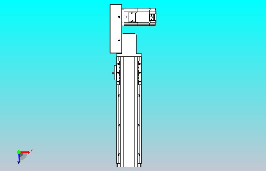 皮带直线轴半封闭可选导轨TPA-HNB-85D-90-L200-MR-C-P20-N3