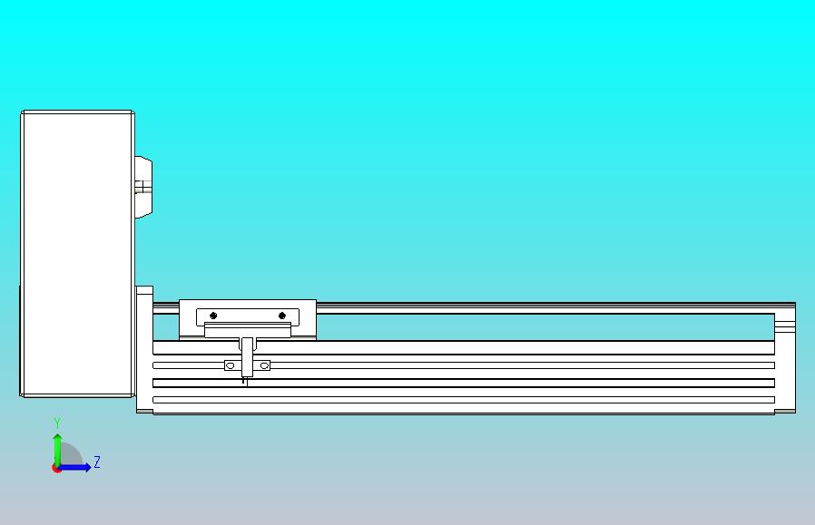 皮带直线轴半封闭可选导轨TPA-HNB-85D-90-L200-RU-C-P20-N3