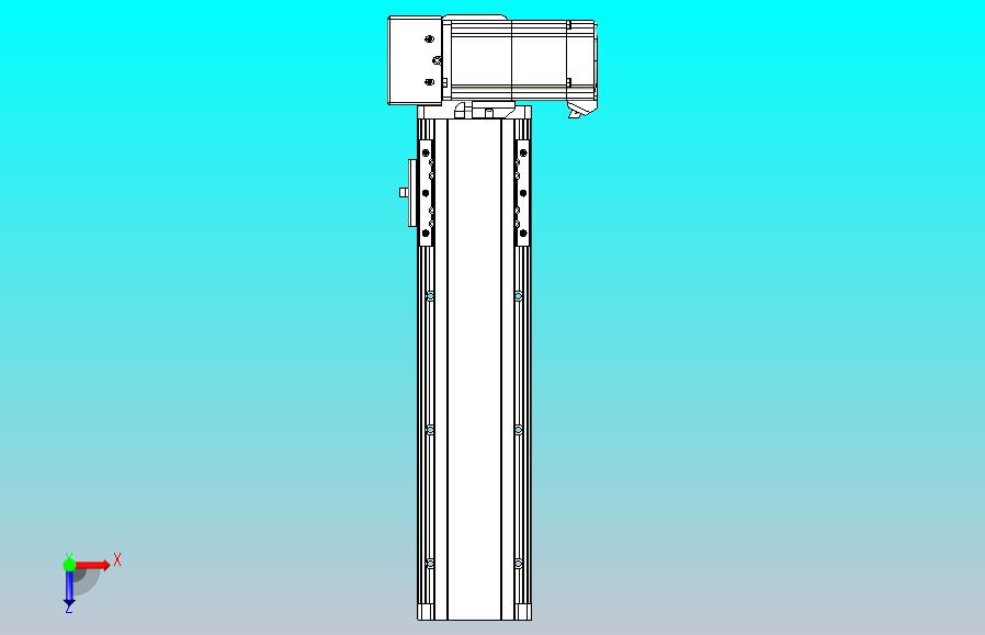 皮带直线轴半封闭可选导轨TPA-HNB-85D-90-L200-RU-C-P20-N3