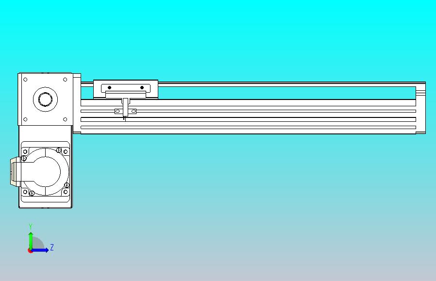 皮带直线轴半封闭可选导轨TPA-HNB-85D-90-L250-LP-C-P20-N3