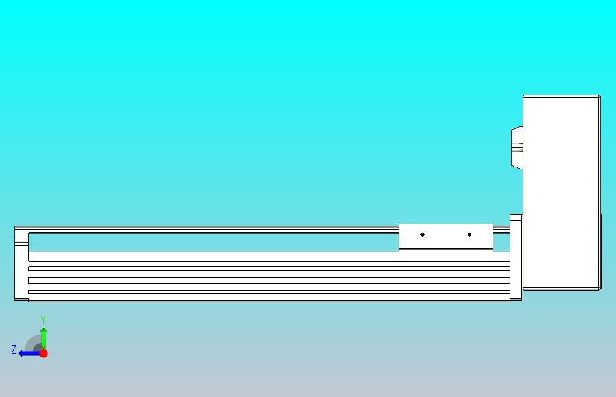 皮带直线轴半封闭可选导轨TPA-HNB-85D-90-L250-LU-C-P20-N3