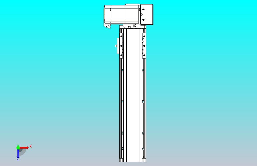 皮带直线轴半封闭可选导轨TPA-HNB-85D-90-L250-LU-C-P20-N3