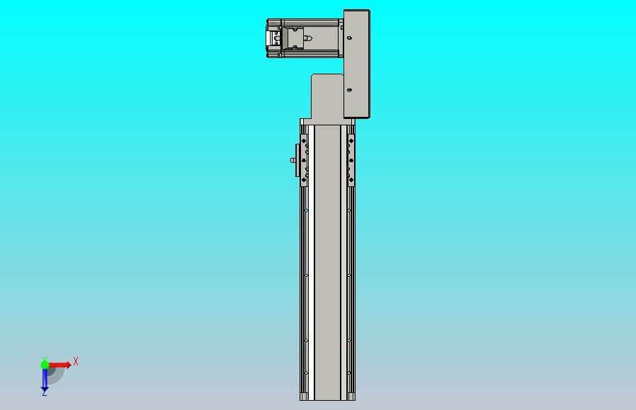 皮带直线轴半封闭可选导轨TPA-HNB-85D-90-L250-ML-Y-P20-N3