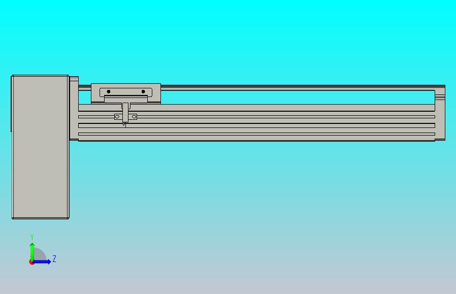 皮带直线轴半封闭可选导轨TPA-HNB-85D-90-L250-RP-Y-P20-N3