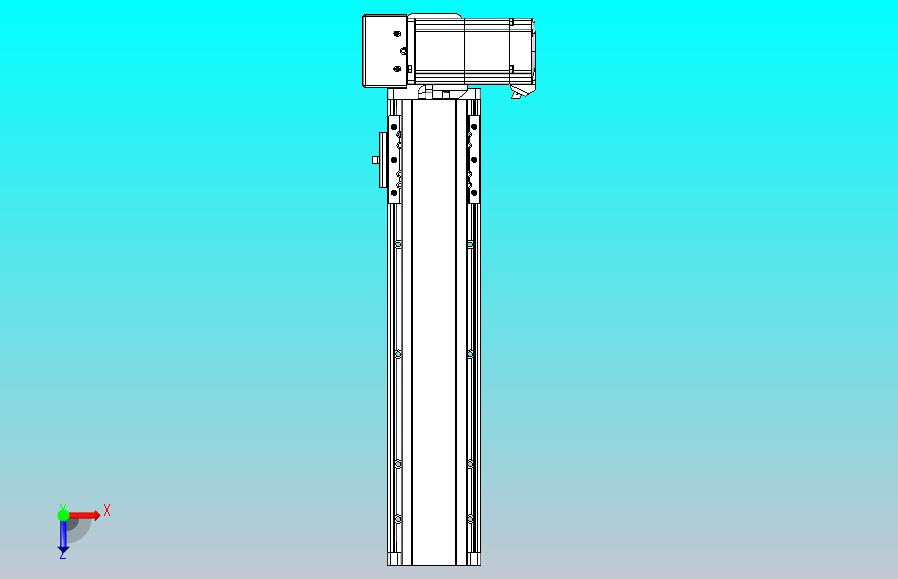 皮带直线轴半封闭可选导轨TPA-HNB-85D-90-L250-RU-C-P20-N3