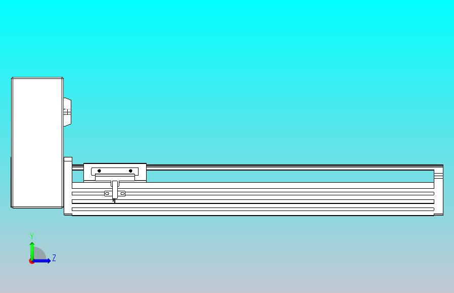 皮带直线轴半封闭可选导轨TPA-HNB-85D-90-L300-RU-Y-P20-N3