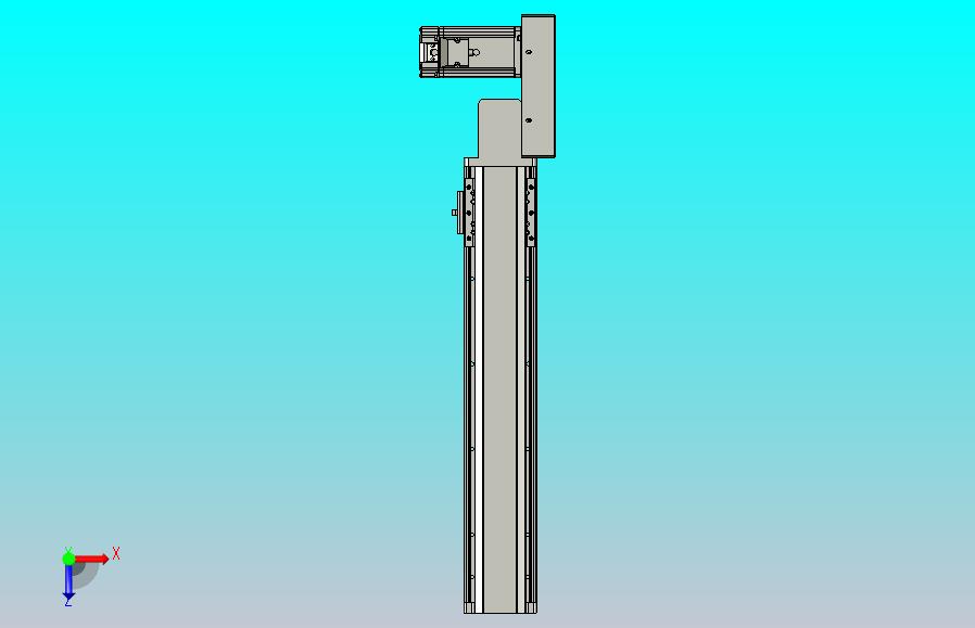 皮带直线轴半封闭可选导轨TPA-HNB-85D-90-L350-ML-Y-P20-N3
