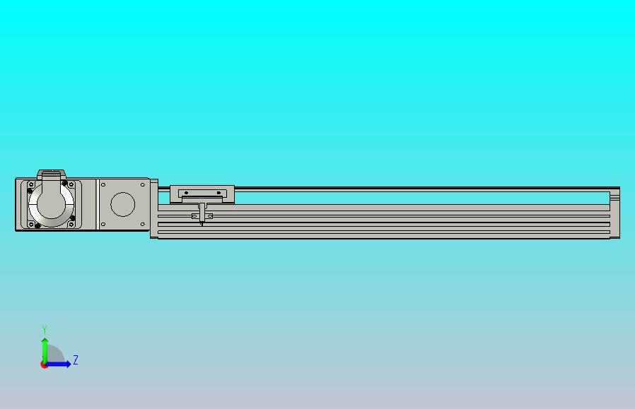 皮带直线轴半封闭可选导轨TPA-HNB-85D-90-L400-ML-C-P20-N3