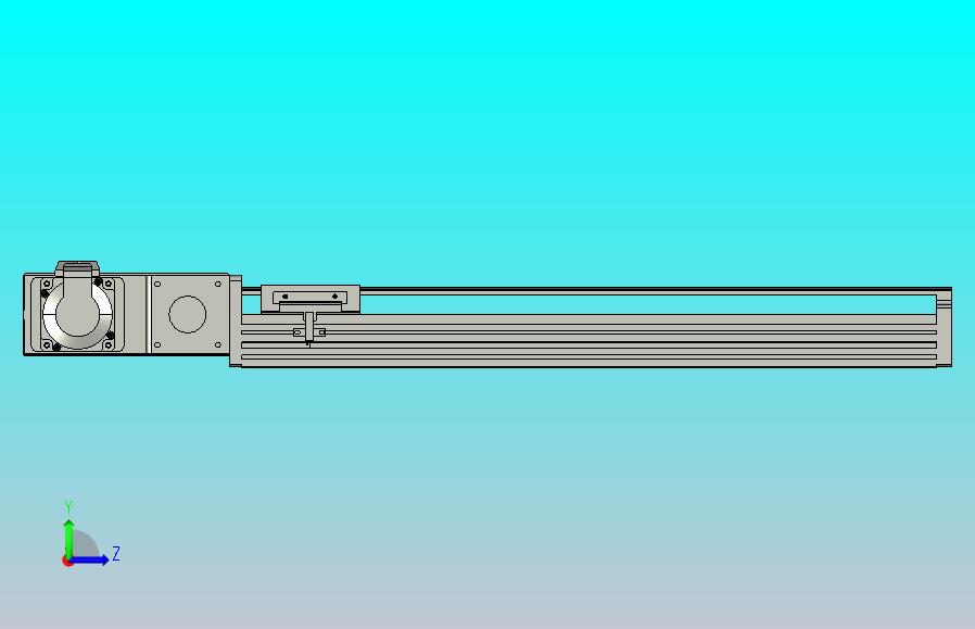 皮带直线轴半封闭可选导轨TPA-HNB-85D-90-L400-ML-Y-P20-N3