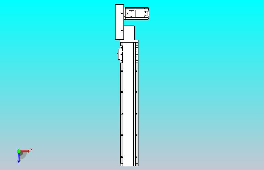 皮带直线轴半封闭可选导轨TPA-HNB-85D-90-L400-MR-C-P20-N3