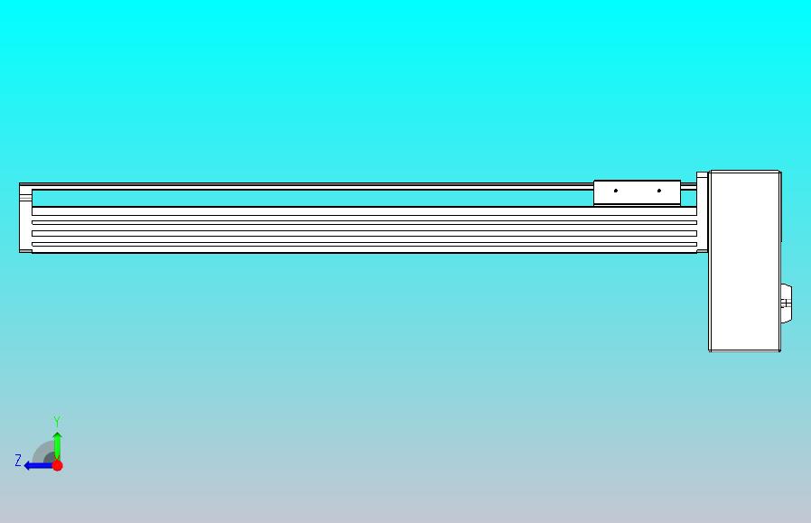 皮带直线轴半封闭可选导轨TPA-HNB-85D-90-L450-LP-Y-P20-N3
