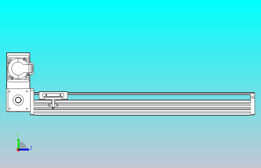 皮带直线轴半封闭可选导轨TPA-HNB-85D-90-L450-LU-C-P20-N3
