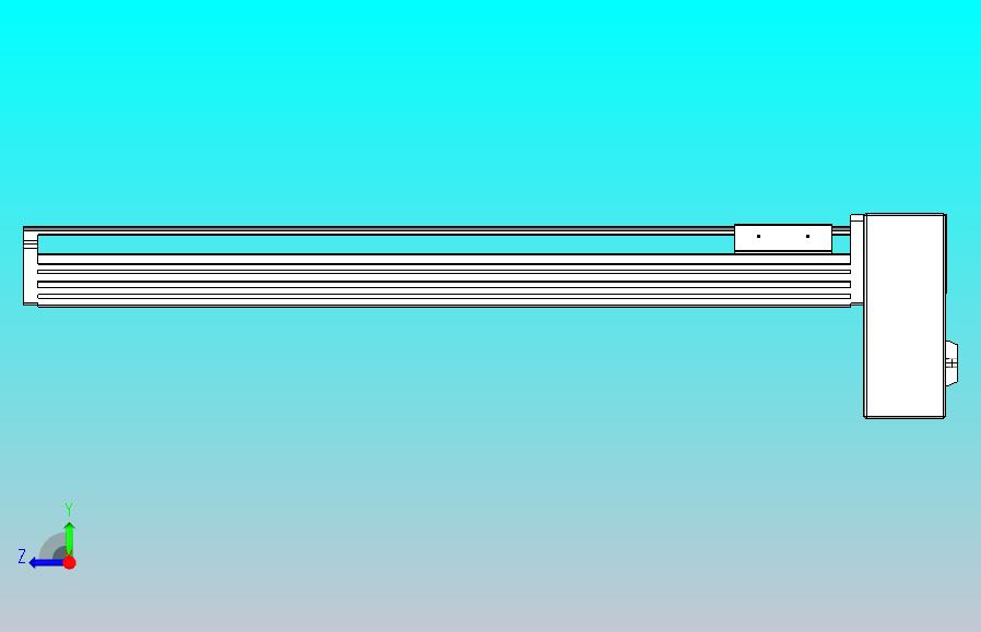 皮带直线轴半封闭可选导轨TPA-HNB-85D-90-L500-LP-Y-P20-N3