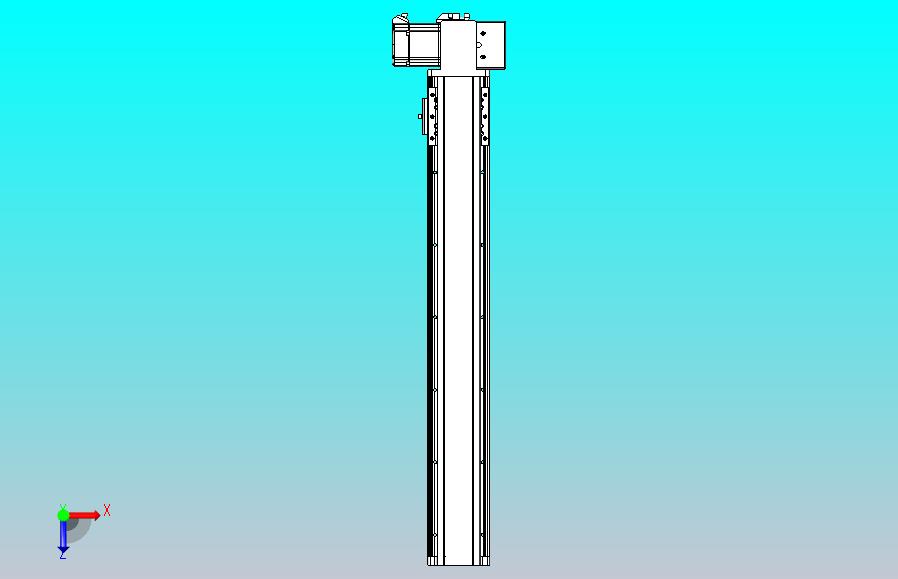 皮带直线轴半封闭可选导轨TPA-HNB-85D-90-L500-LP-Y-P20-N3
