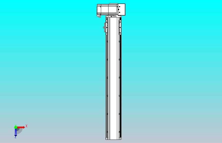 皮带直线轴半封闭可选导轨TPA-HNB-85D-90-L500-LU-C-P20-N3