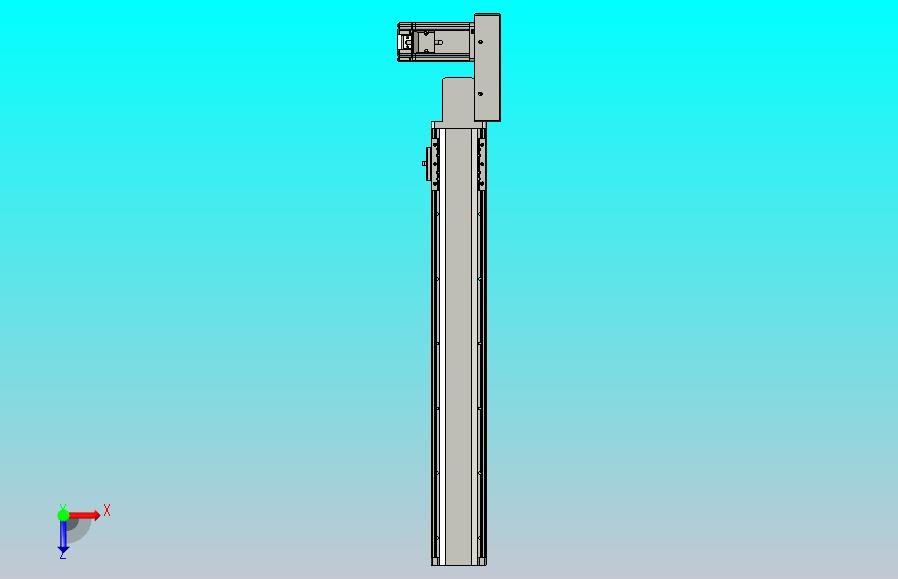 皮带直线轴半封闭可选导轨TPA-HNB-85D-90-L500-ML-Y-P20-N3