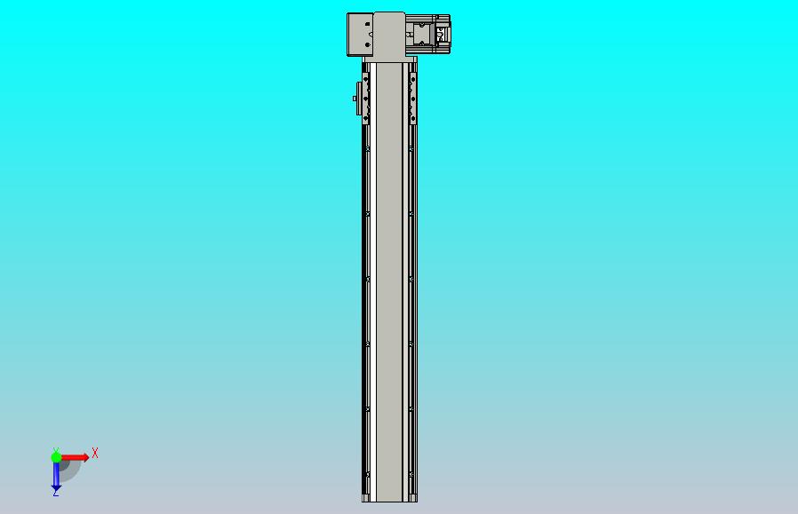 皮带直线轴半封闭可选导轨TPA-HNB-85D-90-L500-RP-C-P20-N3