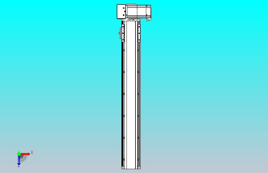 皮带直线轴半封闭可选导轨TPA-HNB-85D-90-L500-RU-C-P20-N3
