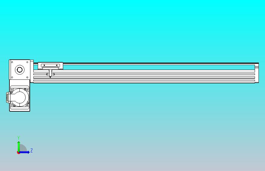 皮带直线轴半封闭可选导轨TPA-HNB-85D-90-L550-LP-C-P20-N3