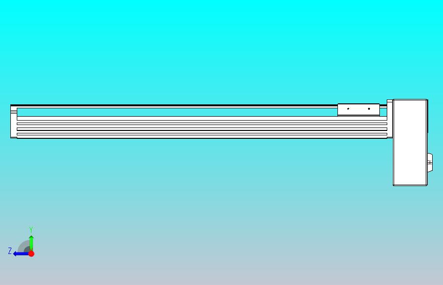 皮带直线轴半封闭可选导轨TPA-HNB-85D-90-L550-LP-Y-P20-N3