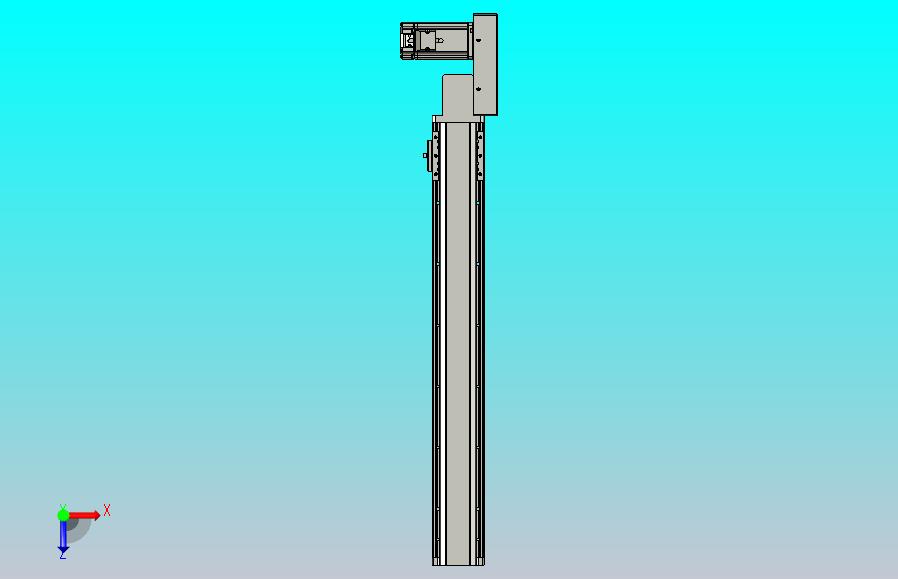 皮带直线轴半封闭可选导轨TPA-HNB-85D-90-L550-ML-Y-P20-N3