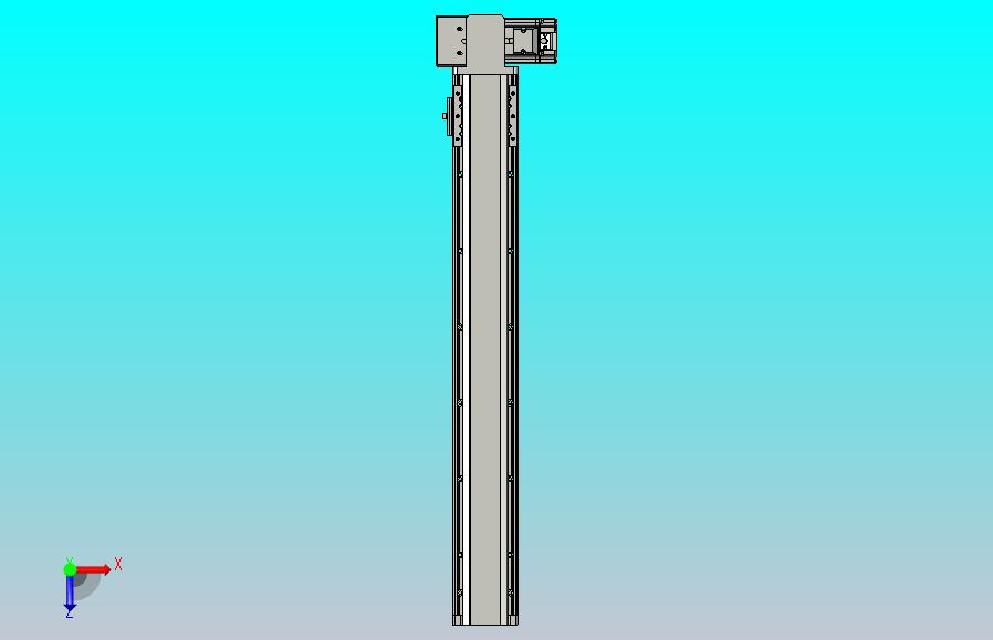 皮带直线轴半封闭可选导轨TPA-HNB-85D-90-L550-RP-C-P20-N3