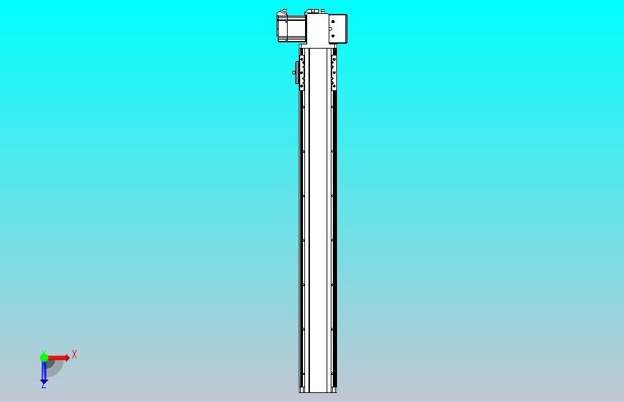 皮带直线轴半封闭可选导轨TPA-HNB-85D-90-L600-LP-Y-P20-N3