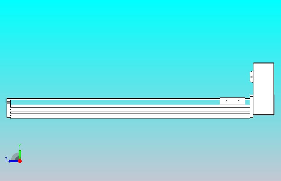 皮带直线轴半封闭可选导轨TPA-HNB-85D-90-L600-LU-Y-P20-N3