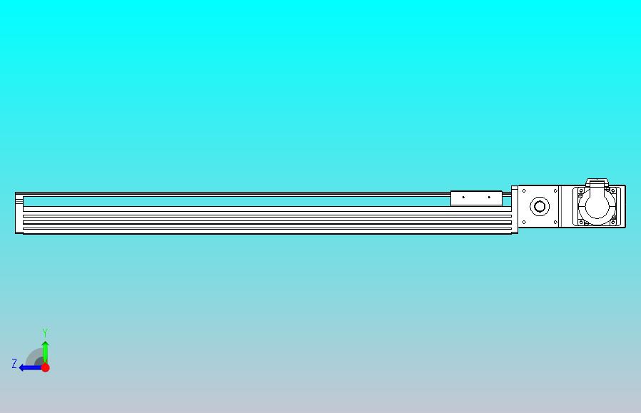 皮带直线轴半封闭可选导轨TPA-HNB-85D-90-L600-MR-C-P20-N3