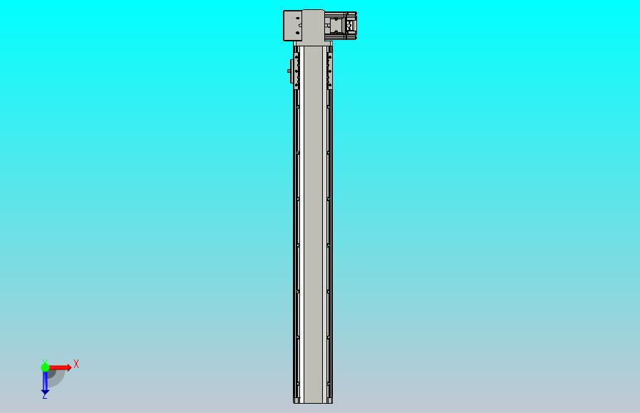 皮带直线轴半封闭可选导轨TPA-HNB-85D-90-L600-RP-C-P20-N3