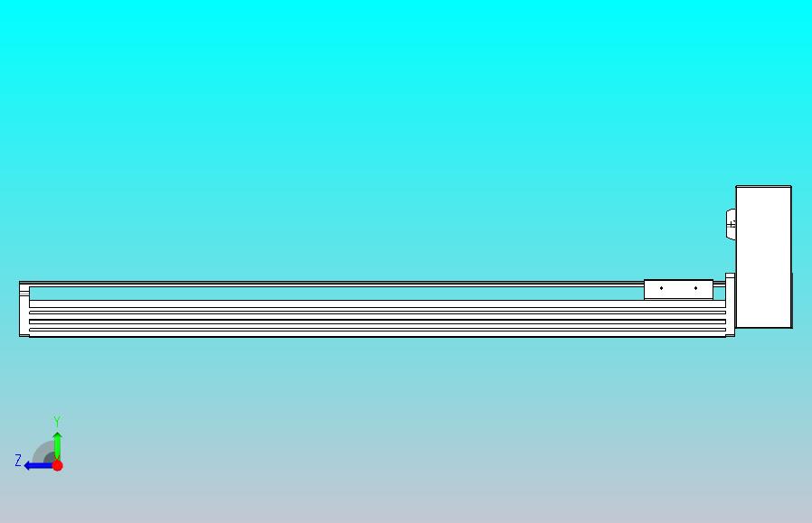 皮带直线轴半封闭可选导轨TPA-HNB-85D-90-L650-LU-C-P20-N3