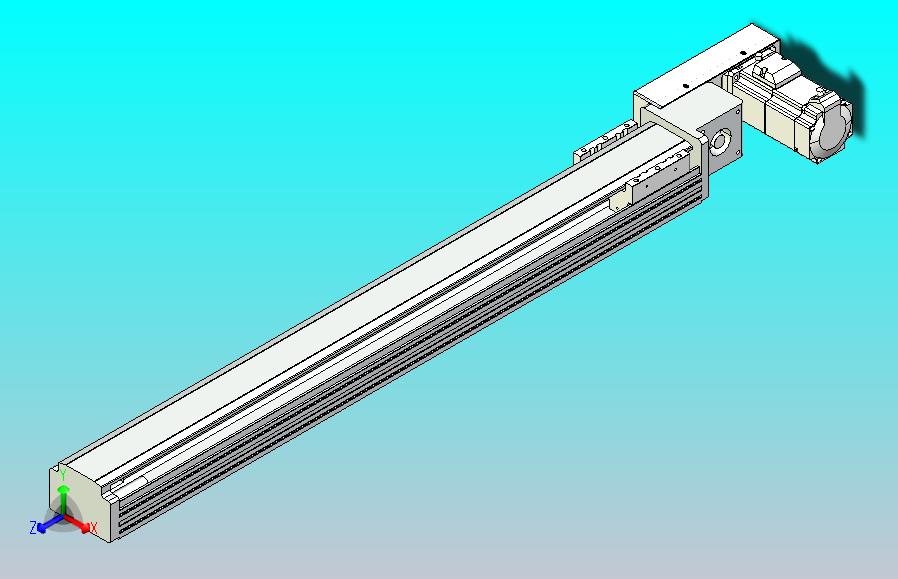 皮带直线轴半封闭可选导轨TPA-HNB-85D-90-L650-MR-C-P20-N3