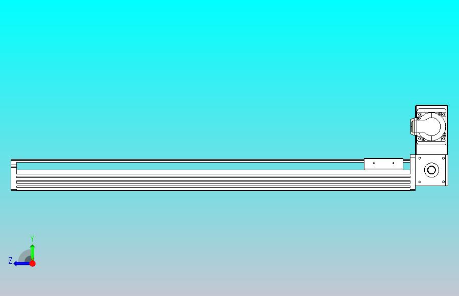 皮带直线轴半封闭可选导轨TPA-HNB-85D-90-L650-RU-C-P20-N3