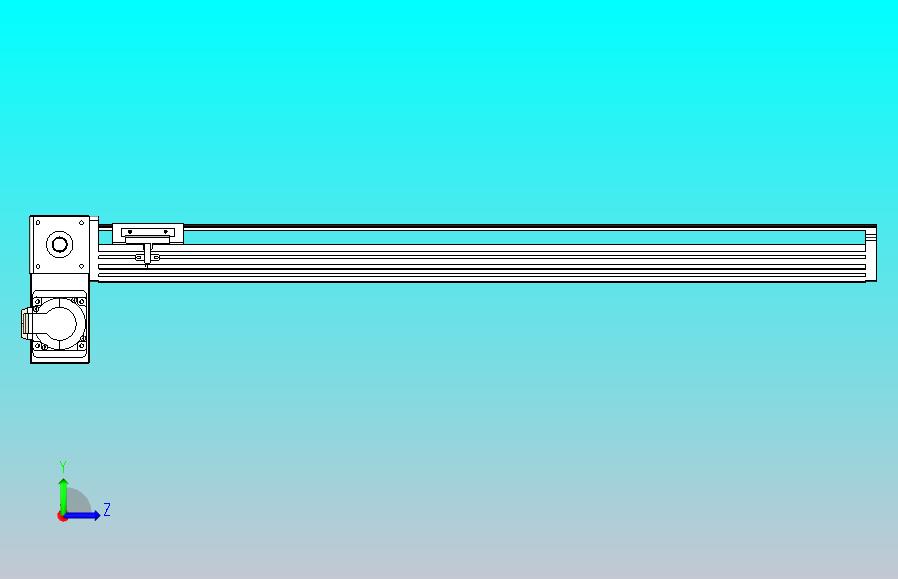 皮带直线轴半封闭可选导轨TPA-HNB-85D-90-L700-LP-Y-P20-N3