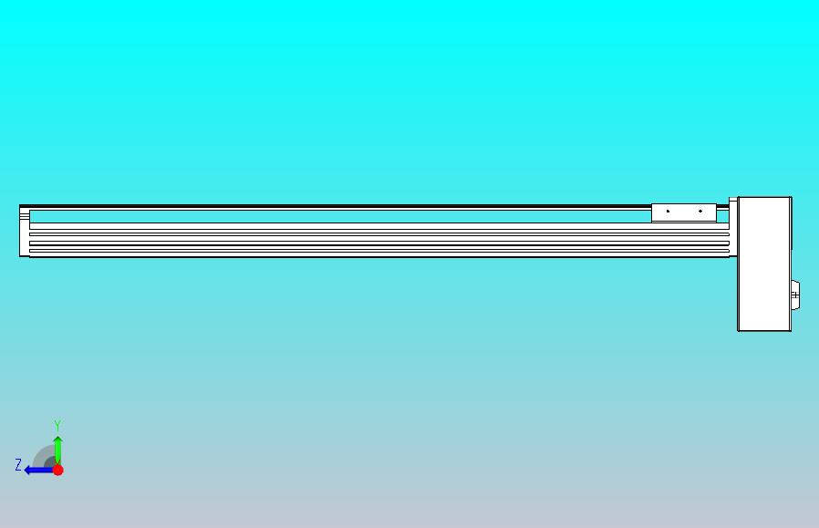 皮带直线轴半封闭可选导轨TPA-HNB-85D-90-L700-LP-Y-P20-N3