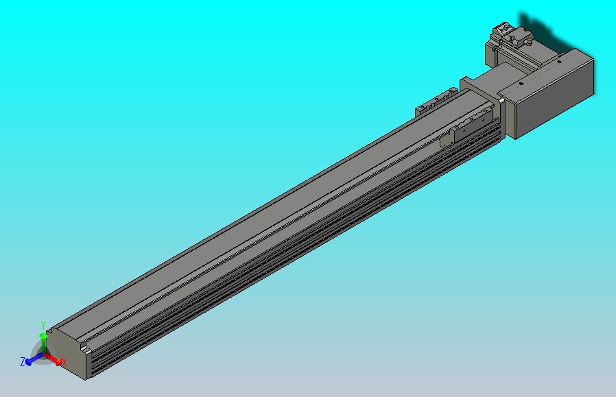 皮带直线轴半封闭可选导轨TPA-HNB-85D-90-L700-ML-Y-P20-N3