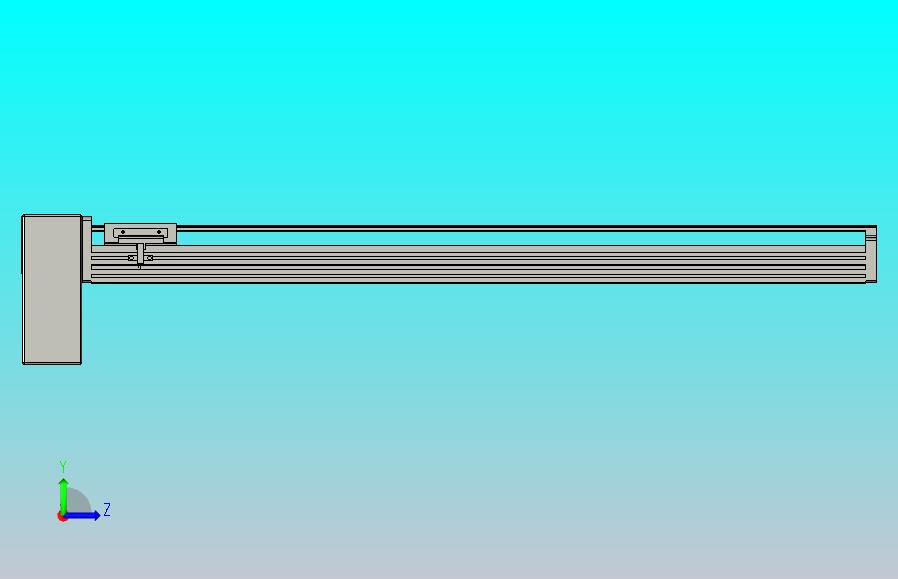 皮带直线轴半封闭可选导轨TPA-HNB-85D-90-L700-RP-Y-P20-N3