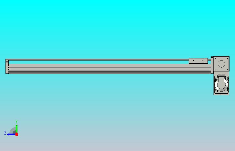皮带直线轴半封闭可选导轨TPA-HNB-85D-90-L700-RP-Y-P20-N3