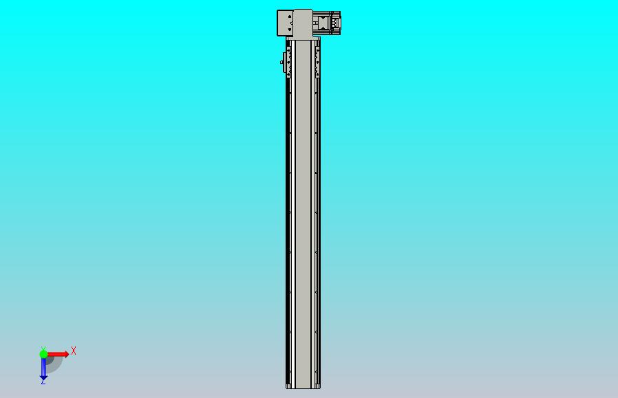 皮带直线轴半封闭可选导轨TPA-HNB-85D-90-L700-RP-Y-P20-N3