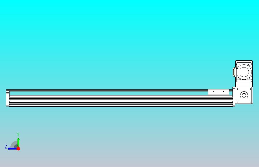 皮带直线轴半封闭可选导轨TPA-HNB-85D-90-L700-RU-C-P20-N3