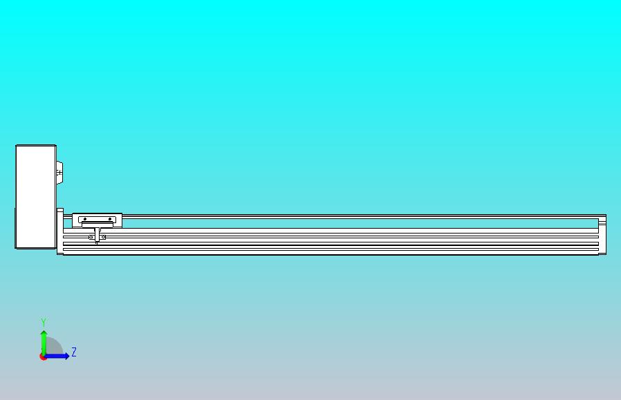皮带直线轴半封闭可选导轨TPA-HNB-85D-90-L700-RU-Y-P20-N3
