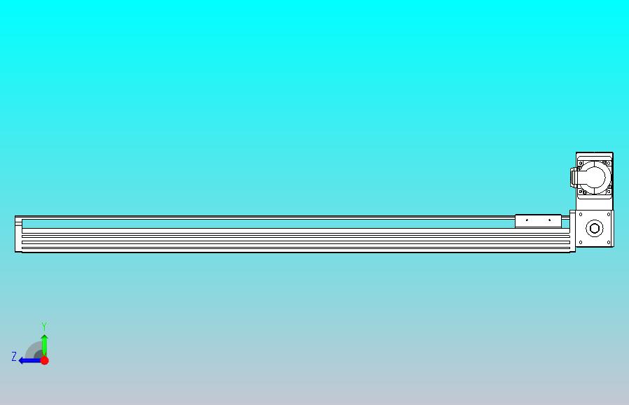 皮带直线轴半封闭可选导轨TPA-HNB-85D-90-L800-RU-Y-P20-N3