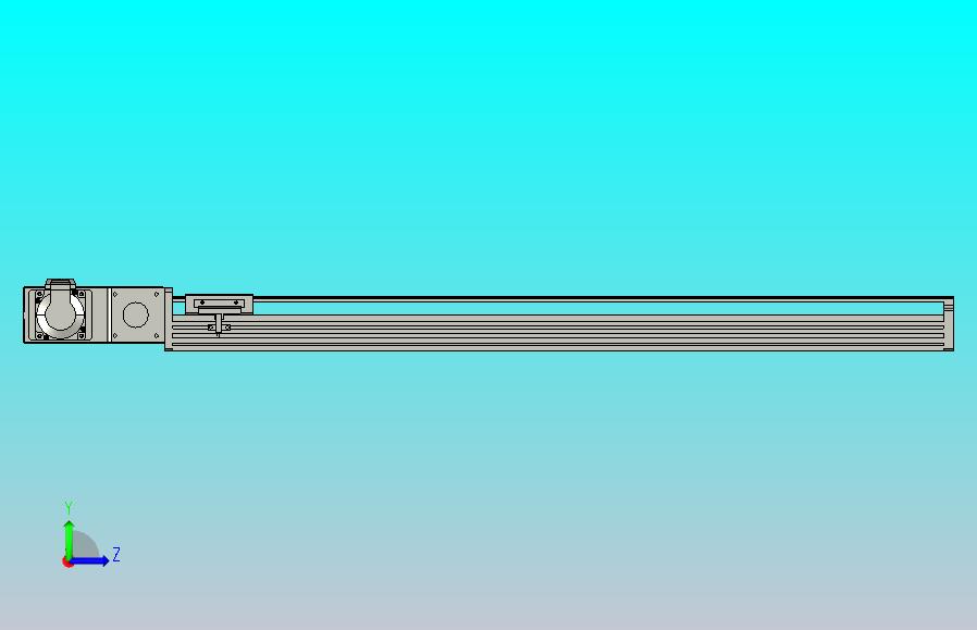 皮带直线轴半封闭可选导轨TPA-HNB-85D-90-L750-ML-Y-P20-N3