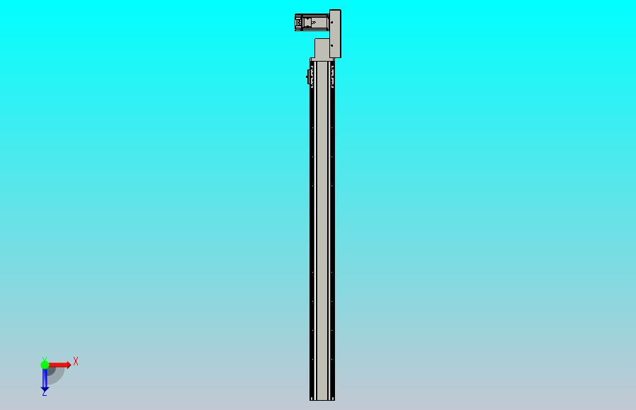 皮带直线轴半封闭可选导轨TPA-HNB-85D-90-L1000-ML-Y-P20-N3