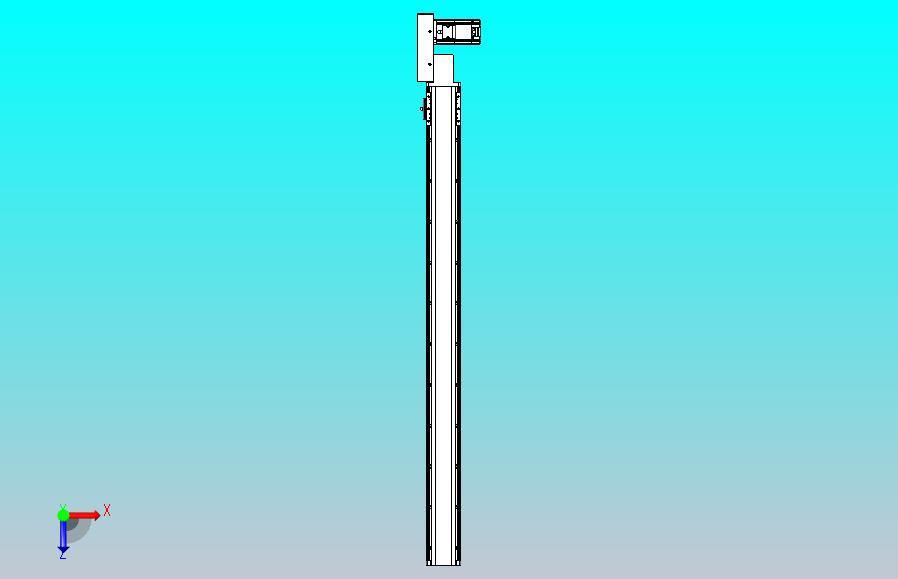 皮带直线轴半封闭可选导轨TPA-HNB-85D-90-L1000-MR-C-P20-N3