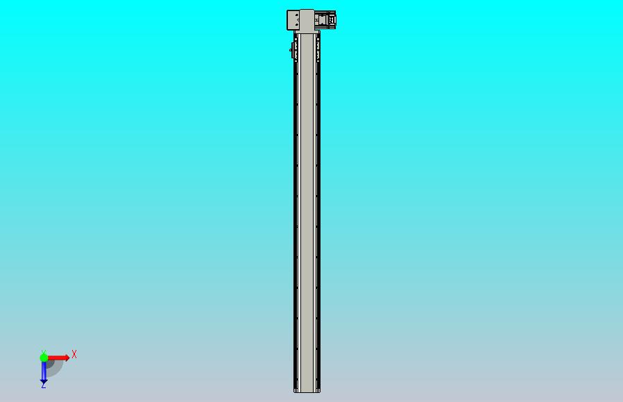 皮带直线轴半封闭可选导轨TPA-HNB-85D-90-L1000-RP-Y-P20-N3