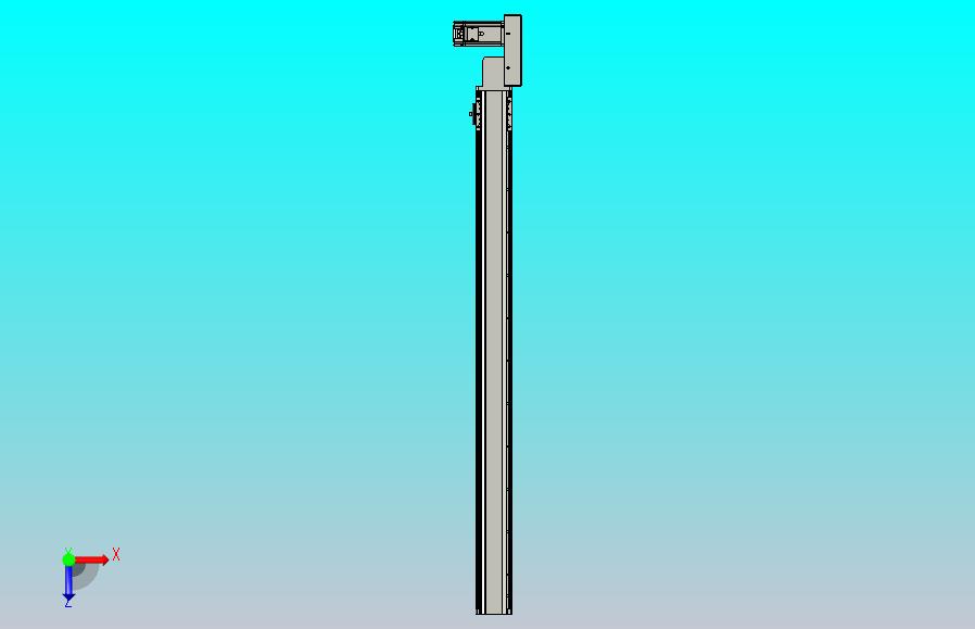 皮带直线轴半封闭可选导轨TPA-HNB-85D-90-L1050-ML-Y-P20-N3