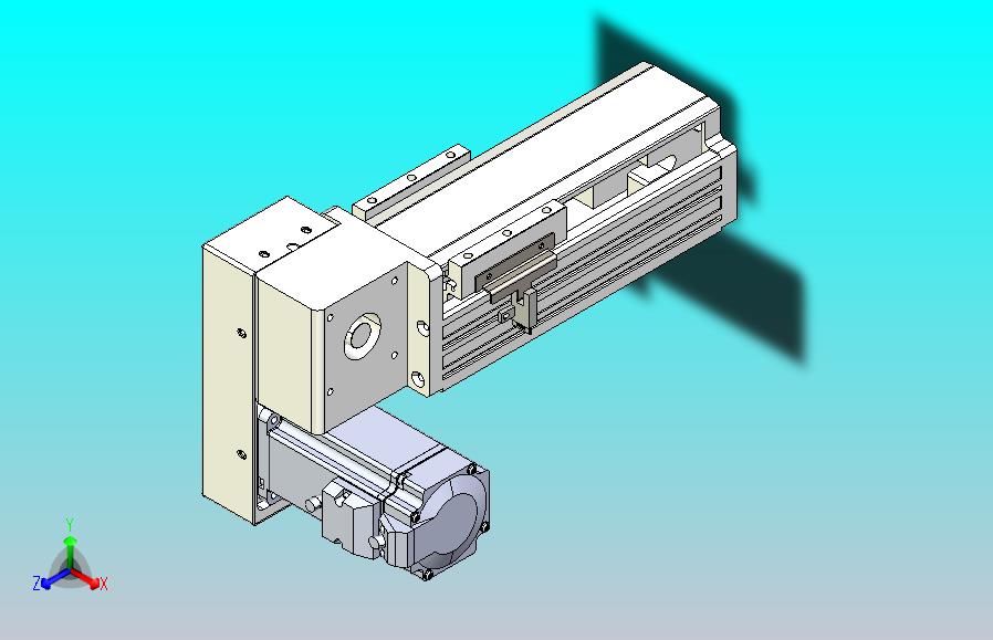 皮带直线轴半封闭可选导轨TPA-HNB-85S-90-L50-LP-C-P20-N3